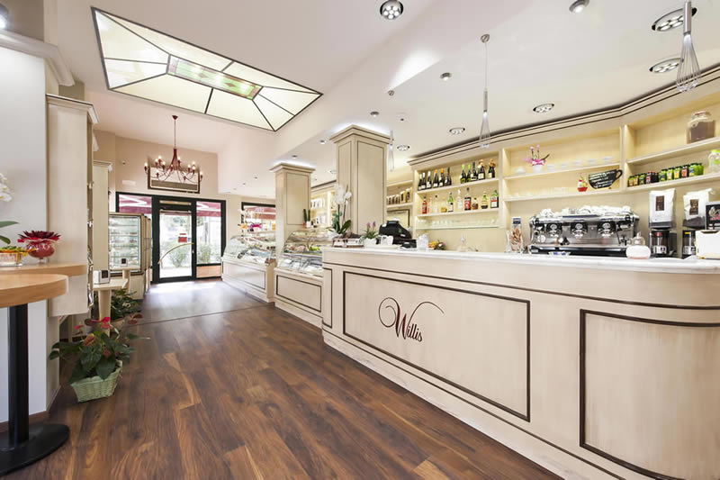 Bar Pastry shop Ice Cream Shop furniture for Willis Lo Spuntino Poggibonsi