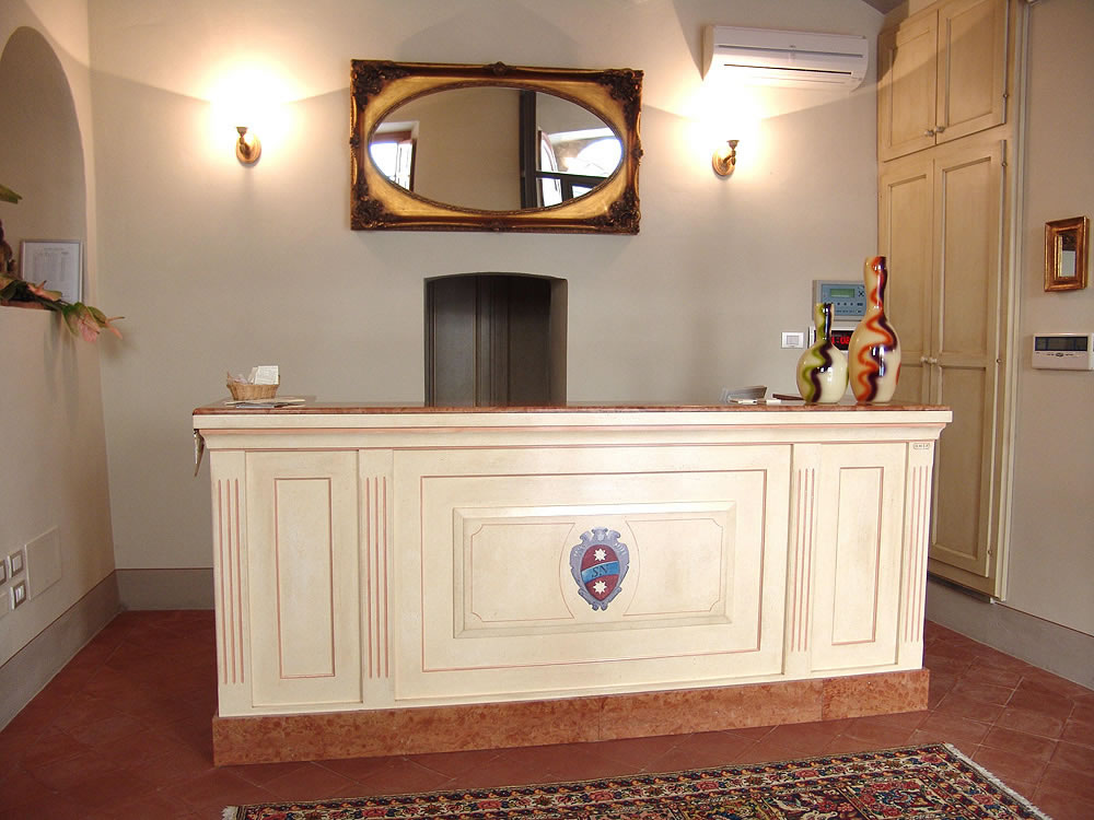 Arredamento Alberghi Hotel Reception - OMIF Siena