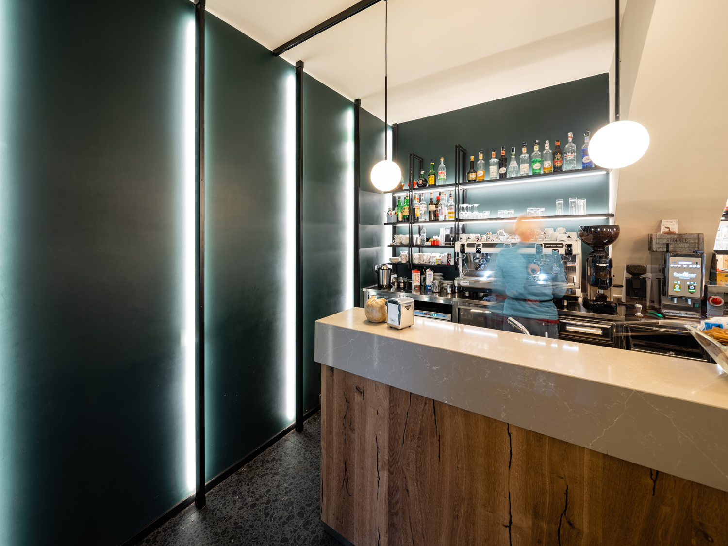 OMIF arredo Bar Caffetterie Lounge Bar per Bar Lo Stellino Siena