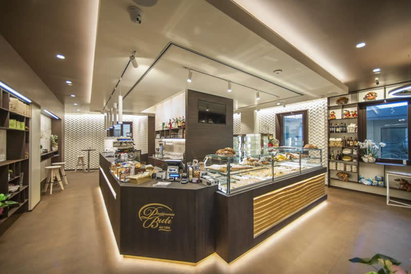 Arredo Alcune nostre realizzazioni per Pasticceria Buti Siena centro