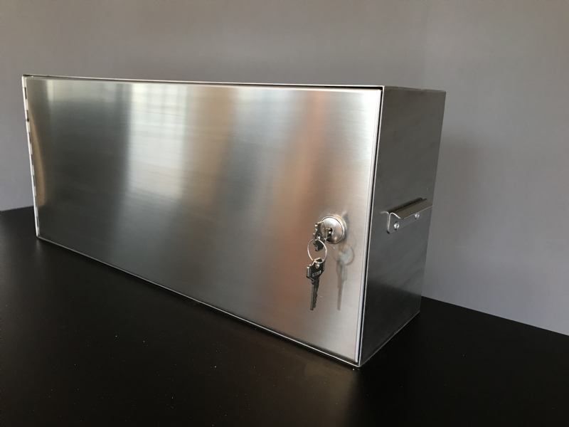 OMIF arredo Acciaio Inox per Box Inox Porta Fiale 