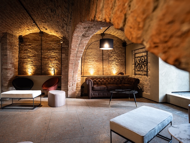 Some of our creations furniture for Il Tufo Restaurant | Siena 