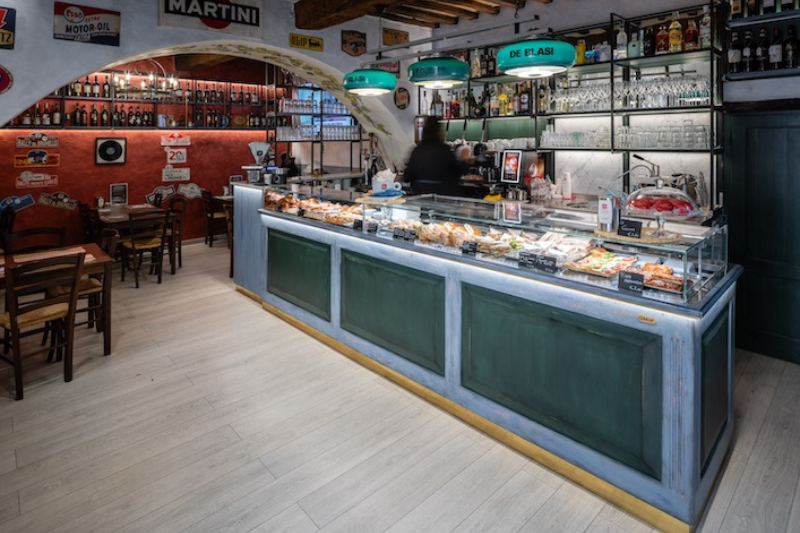 Arredo Bar Pasticcerie Gelaterie per La Cerva – San Quirico d’Orcia