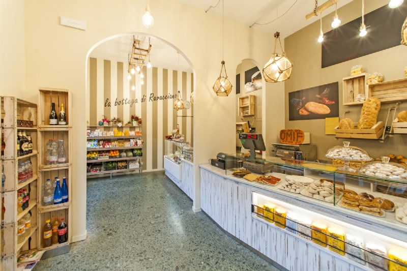 OMIF Typical shop furniture for Forno di Ravacciano Siena